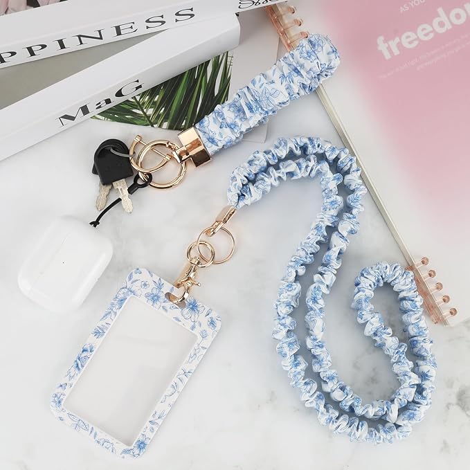 Teacher Lanyard, Scrunchie Lanyard - Image 3