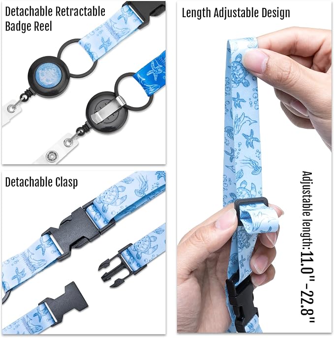 MNGARISTA Cruise Lanyard for Ship Cards, Adjustable Lanyard - Image 2