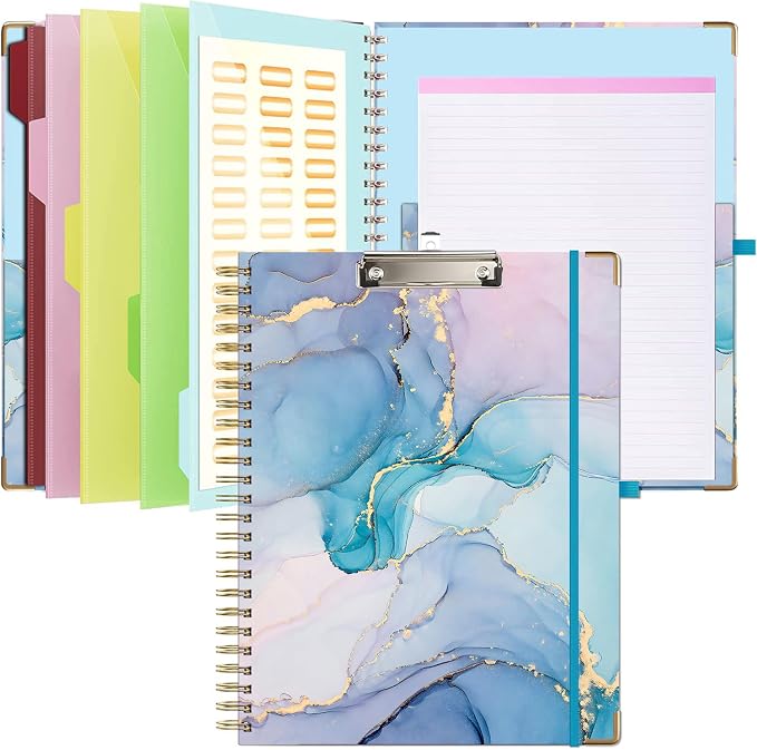 Lateefah Clipboard with Storage, File Folders with Pockets, Nursing Clipboard by Lateefah