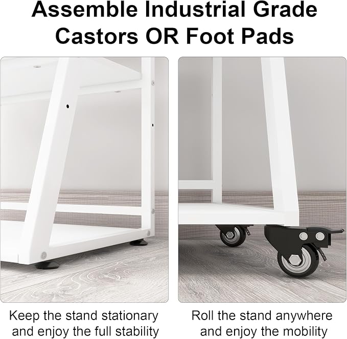 Natwind 3 Tier Large Printer Stand, - Image 7