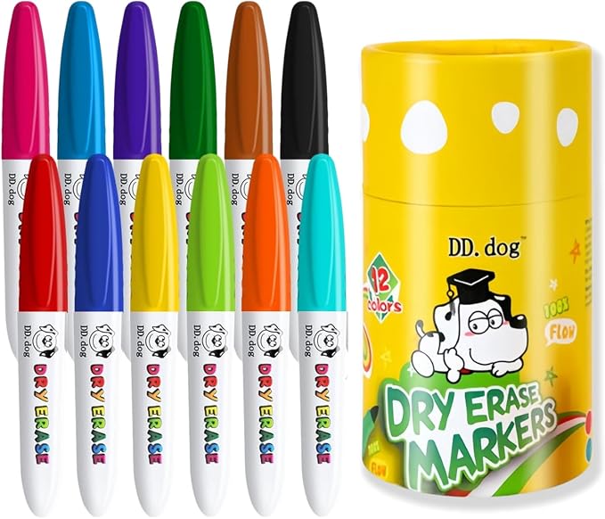 Colorful Mini Whiteboard Markers - Image 8
