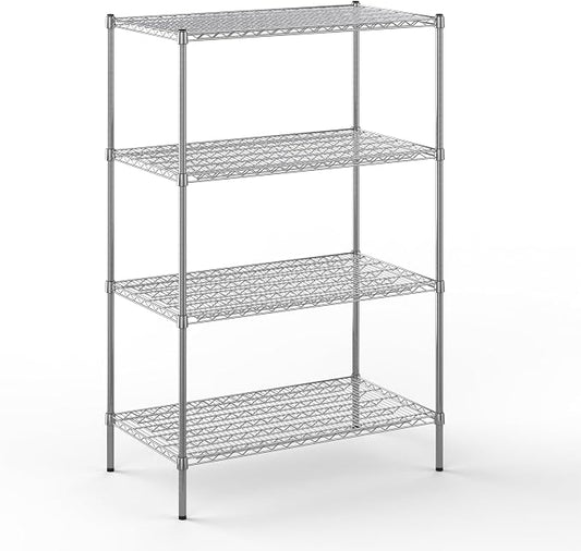 Regal Altair 24" Deep x 42" Wide x 64" Height Wire Shelving Kit | 4-Tier | NSF by Regal+Altair