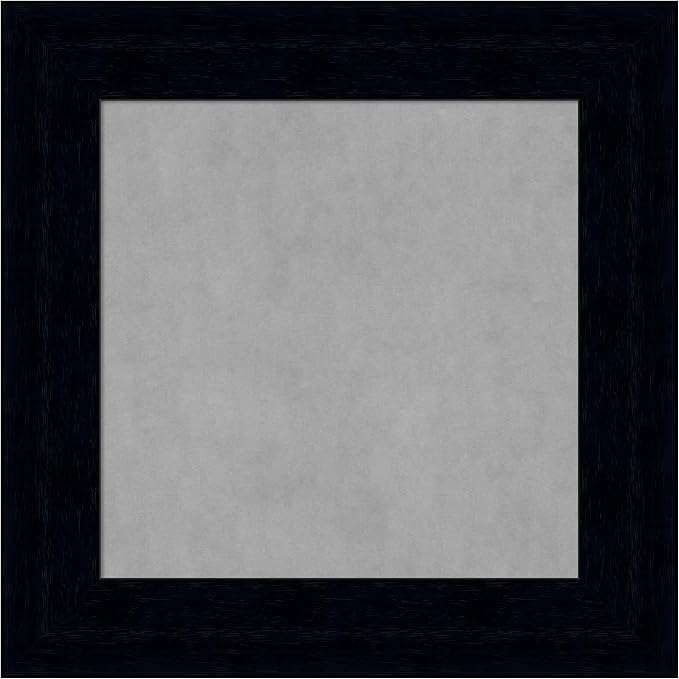 Amanti Art Black Framed Magnetic Board 16x16 X-Small Vision Board by AmantiArt