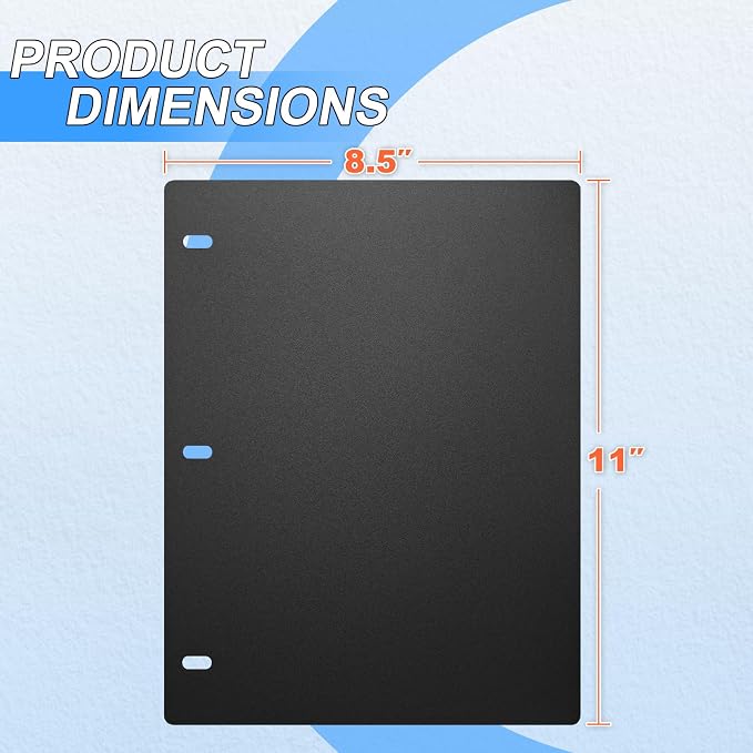 1mm Thick Full Flat Sheet Lifters, Protect Binder Page Sheet - Image 2