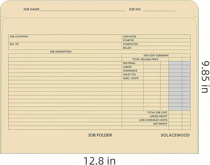 Project Folders 9.85” x 12.8” 10-Pack - Image 8