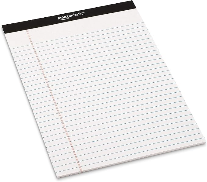 Amazon Basics Legal/Wide Ruled 8-1/2 by 11-3/4 Legal Pad - Image 6