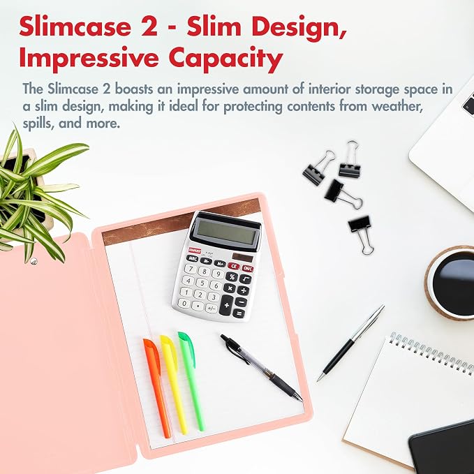 Dexas Slimcase 2 Plastic Clipboard - Image 2