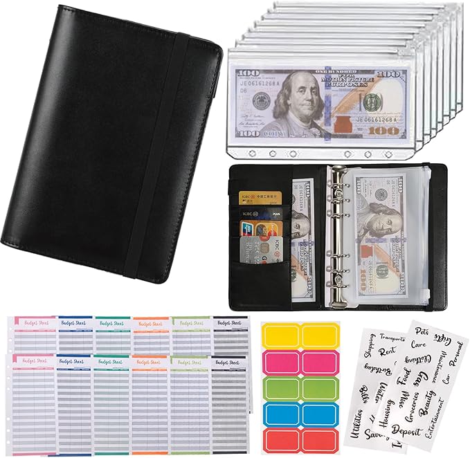 NICOOTH Budget Binder A6 Money Saving Binder by NICOOTH