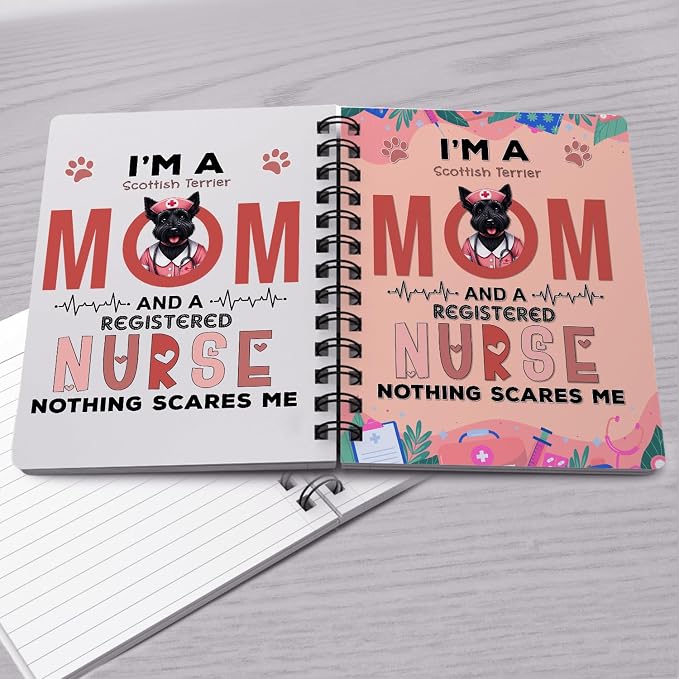 Ninety3POD I'm a Scottish Terrier Mom and a Registered Nurse Nothing Scares Me - Image 4