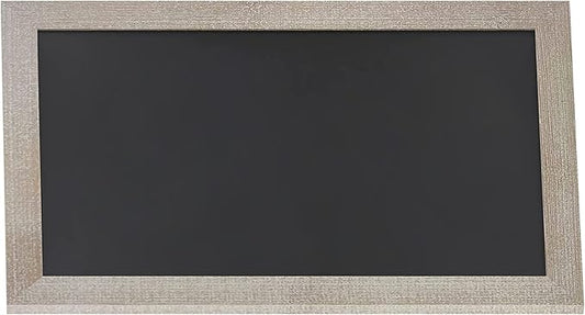 HBCY Creations 24" X 36" Weathered Lightwash Solid Wood Frame Wall Chalkboard by HBCYCreations