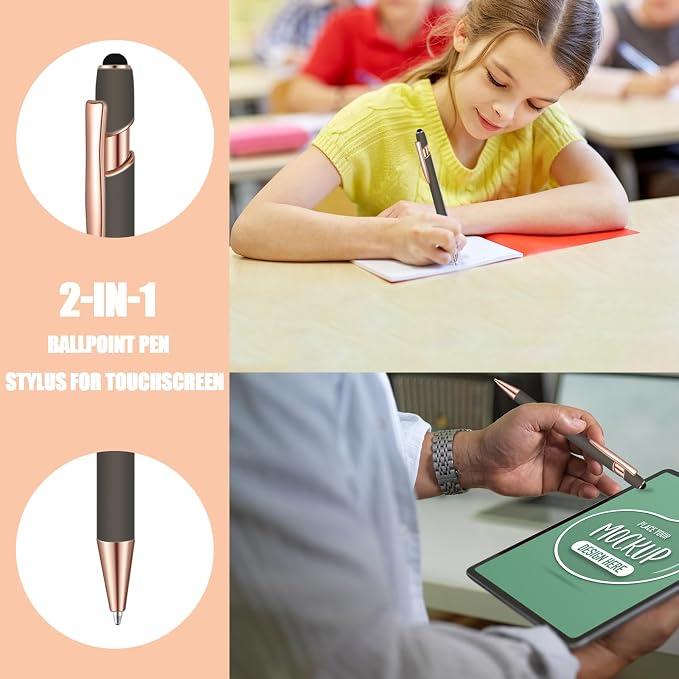 6 Pcs Blue Ink Ballpoint Pen - Image 4