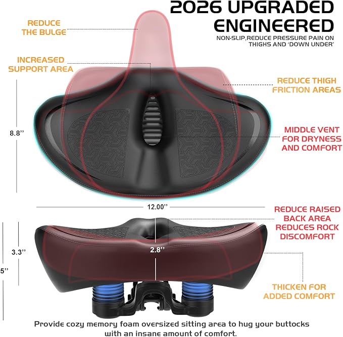 Noseless Bike Seat Cushion for Men & Women - Image 4