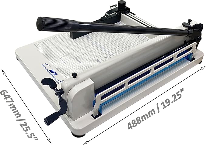 HFS(R) 17" Blade A3 Heavy Duty Guillotine Paper Cutter (A3-17'' Paper Cutter)-DeskLoop Office