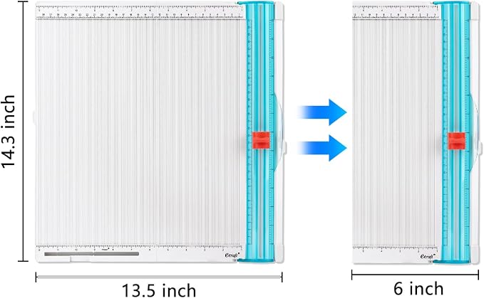 Ecraft 12 x 12inch Paper Trimmer Cutter Score Board, Scoring Tool - Image 2