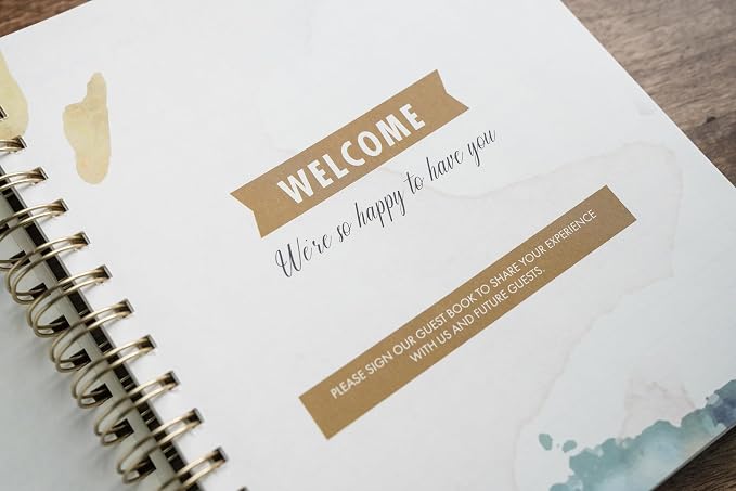 Paper 'n Such Guest Book for Rental House - Image 3
