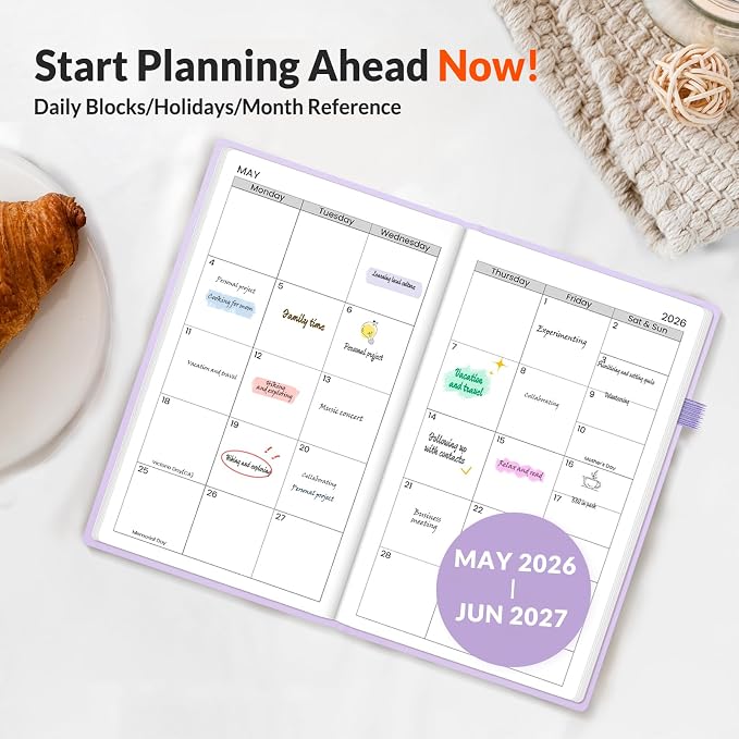 SUNEE 2026-2027 Pocket Weekly Planner - Image 2