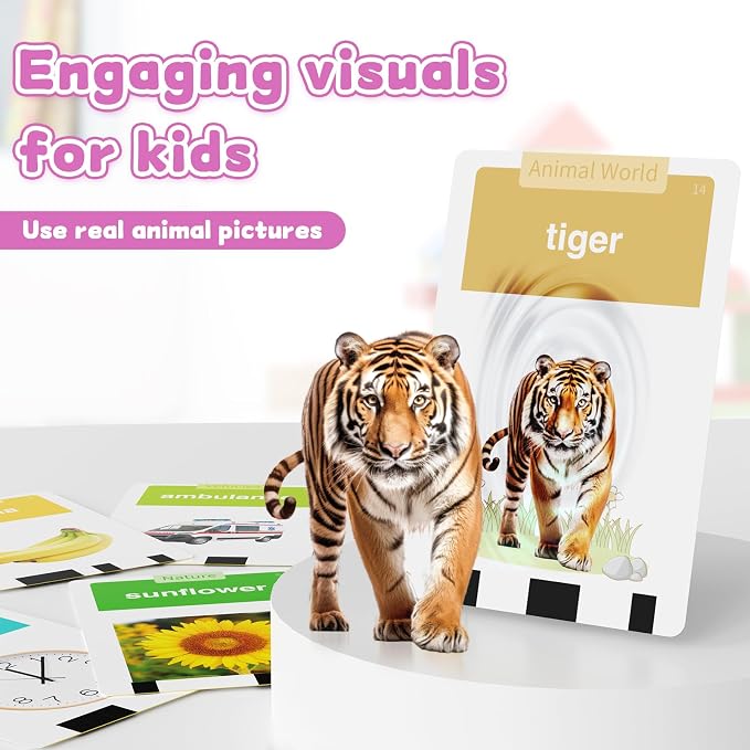 HOMESTEC Toddler Talking Flash Cards - Image 4