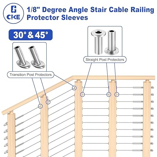CKE 120 Pack T316 Stainless Steel Protector Sleeves - Image 6