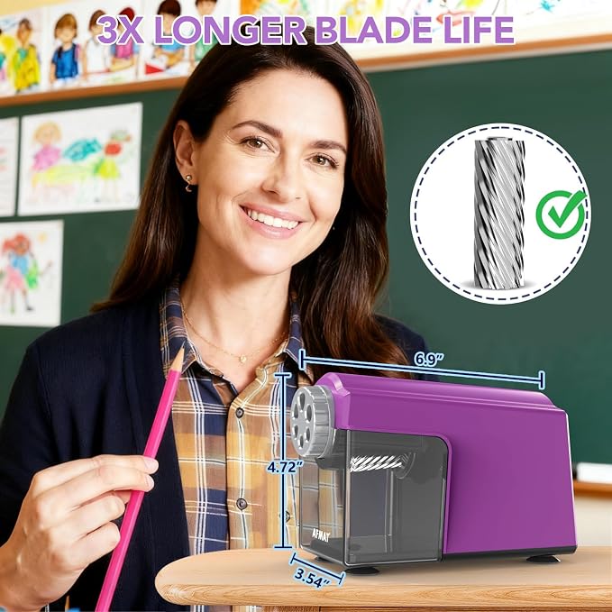 AFMAT Electric Pencil Sharpener - Image 3