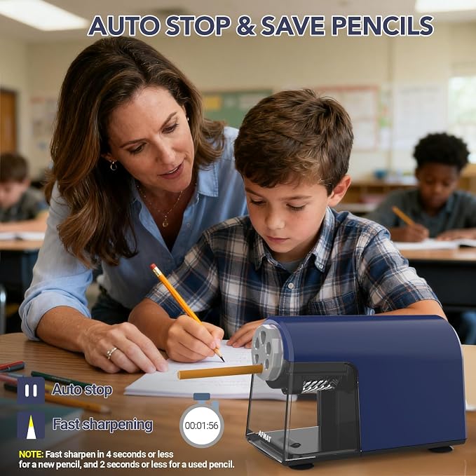 AFMAT Electric Pencil Sharpener - Image 4