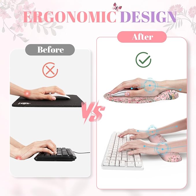 iCasso Desk Mat Set, Large Mouse Pad - Image 3