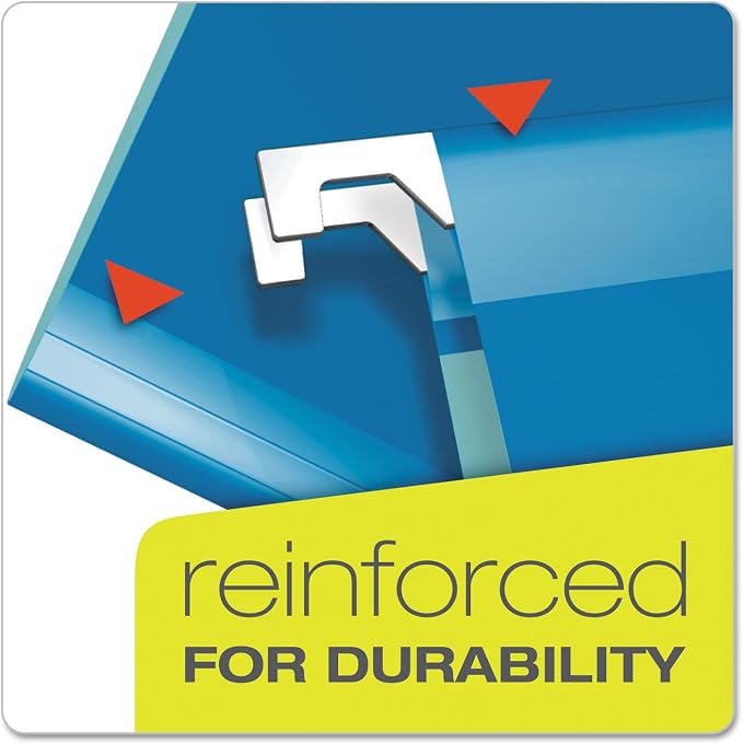 Pendaflex Extra Capacity Hanging File Folders, Letter Size, Reinforced - Image 3
