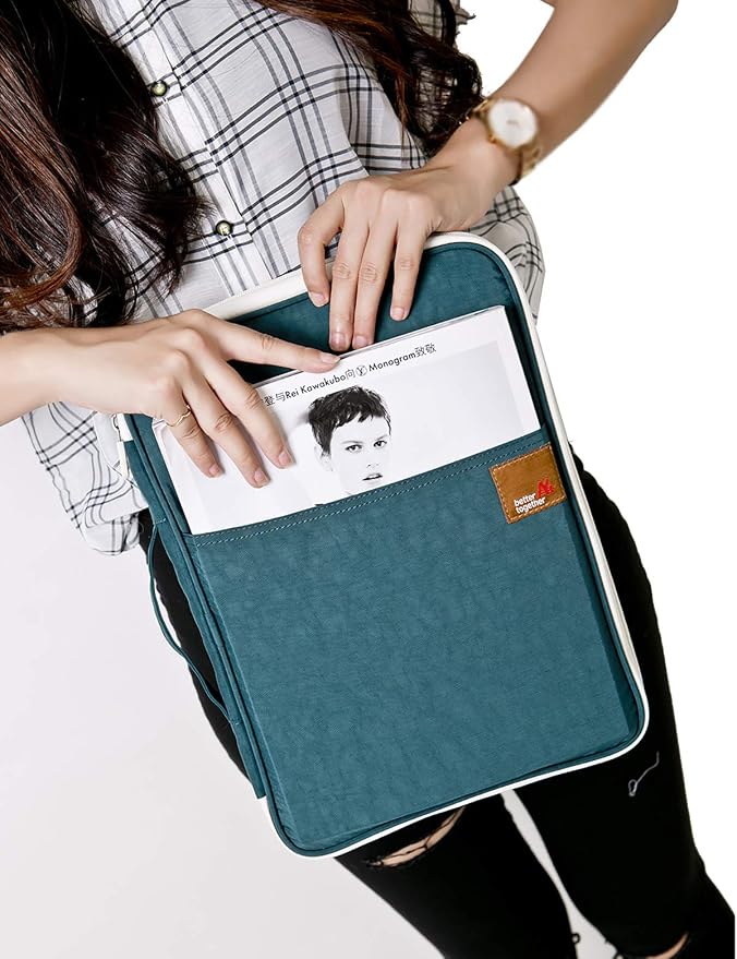 Document A4 Bag Case Waterproof Organizer Portfolio Office Travel Zipper - Image 7