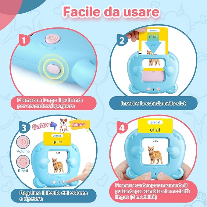 Italian & English Talking Flash Cards - Image 4