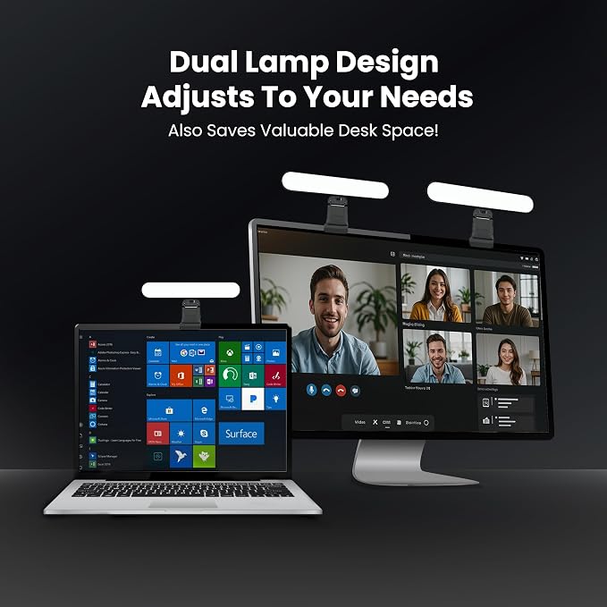Monitor Light Bar for Computer & Laptop – Remote&Touch Control, Streaming Video - Image 9