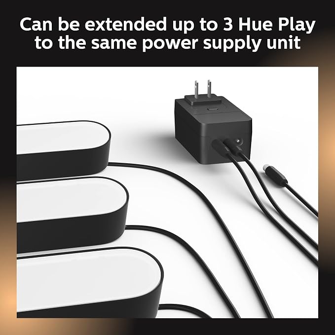 Philips Hue Smart Play Light Bar Base Kit, Google Assistant and Apple HomeKit - Image 8