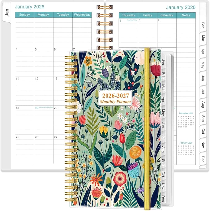 2026-2027 Monthly Planner by Heveboik