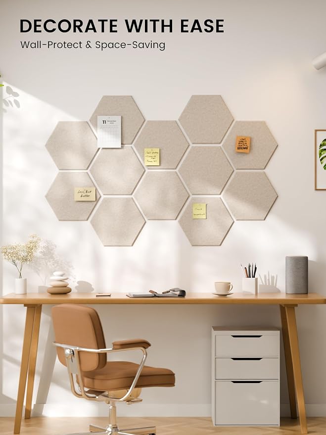 Fluxynara Hexagon Cork Board Alternative - Image 4