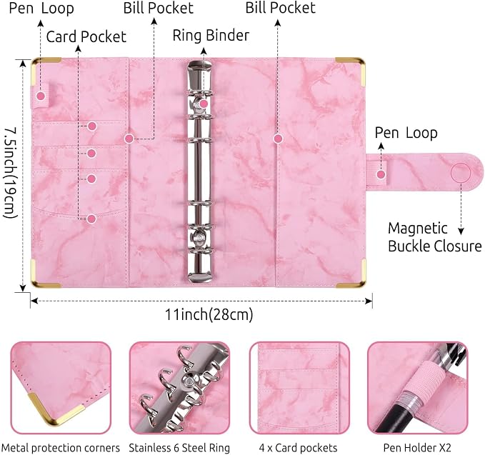 SKYDUE Budget Binder, Money Saving Binder - Image 5