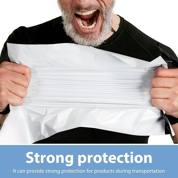 Metronic Poly Mailers 14.5x19 1500 Pack White, Large Shipping Bags Bulk Mailing - Image 4