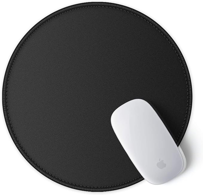 ITNRSIIET Round Mouse Pad with Stitched Edge Premium-Textured Waterproof - Image 2