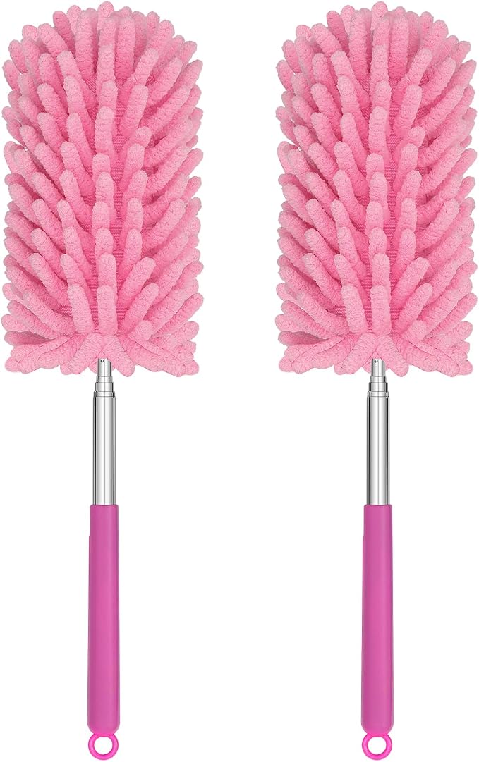 Mini Duster for Cleaning, 360° Bendable Hand Dusters by TIMIVO