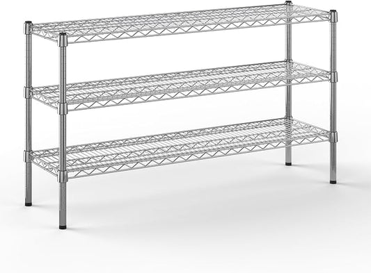 Regal Altair 14" Deep x 48" Wide x 27" Height Wire Shelving Kit | 3-Tier | NSF by Regal+Altair