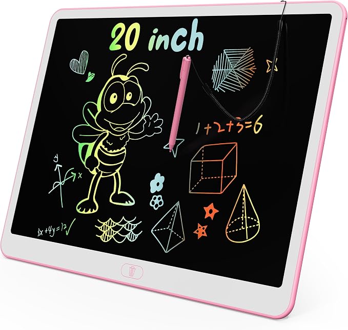 KOKODI LCD Writing Tablet, 20 Inch Colorful Toddler Doodle Board Drawing Tablet by WhereKidsLearnThroughPlay
