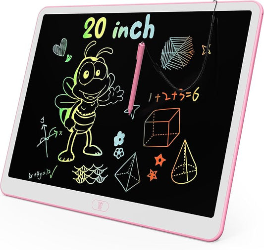 KOKODI LCD Writing Tablet, 20 Inch Colorful Toddler Doodle Board Drawing Tablet by WhereKidsLearnThroughPlay
