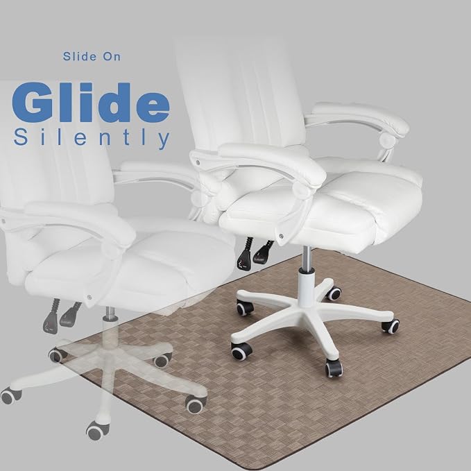 Chair Mat for Hardwood & Tile Floor, Anti Slip, Floor Protector for Home Office - Image 6
