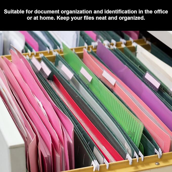50 Set Hanging File Folder Tabs - Image 6