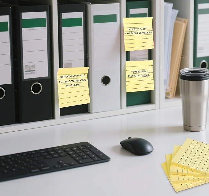 10 Pack Yellow Sticky Notes 3x3 in - Image 5