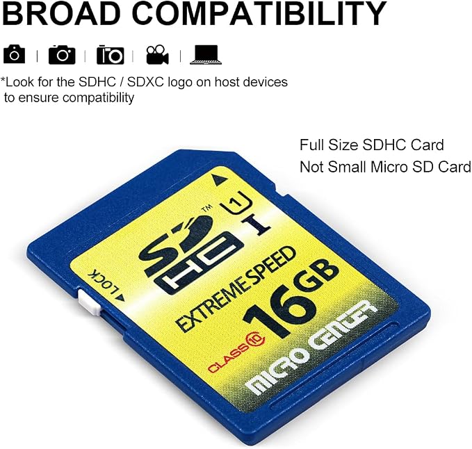 INLAND 16GB Class 10 SDHC Flash Memory Card Standard Full Size SD Chip USH-I U1 - Image 4