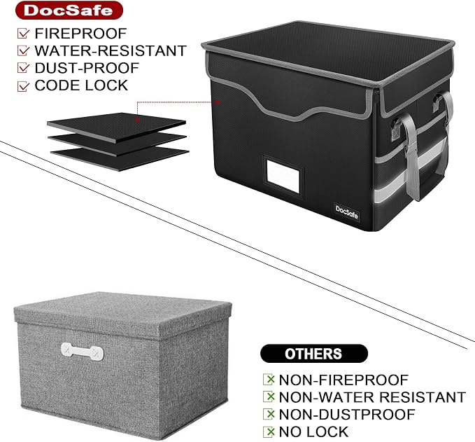 DocSafe Fireproof Document Box - Image 6