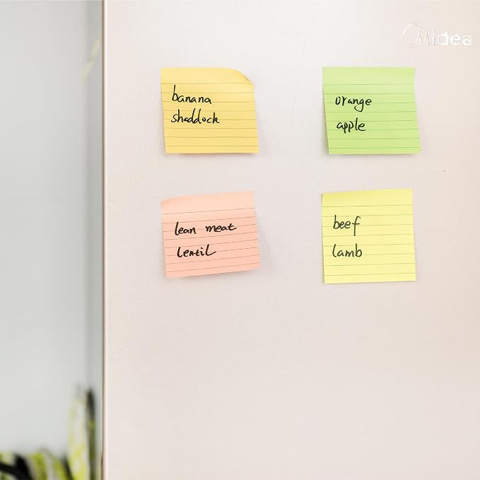 Mr. Pen- Lined Sticky Notes, 6 Pads, 45 Sheets/Pad, Pastel Color | Sticky Notes - Image 8