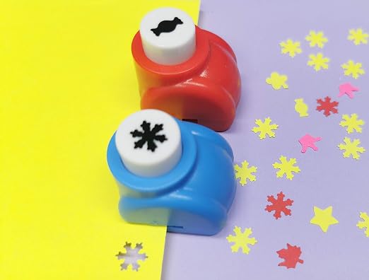 10 Pack Punch Craft Set, Colorful Crafts Hole Punch Shape, Hole Punch Shape - Image 7