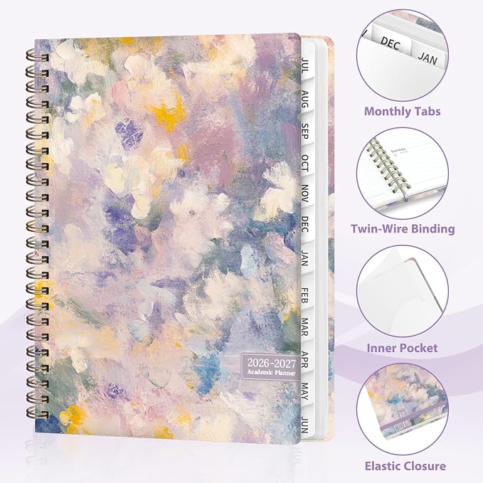 Planner 2026-2027, Weekly and Monthly Academic Year Calendar Planner, July 2026 - Image 4