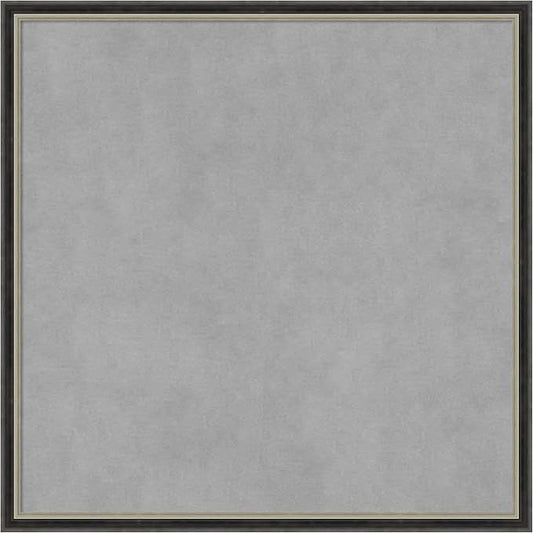 Amanti Art Black Framed Magnetic Board 21x21 Medium Vision Board by AmantiArt