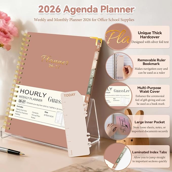 2026-2027 Academic Planner, Weekly & Monthly Appointment Book from Jul. 2026 - Image 7