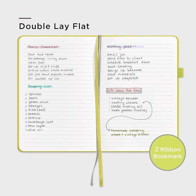 &And Per Se Lined Journal Notebook, 160 Pages, A5 5.7 x 8 inches College Ruled - Image 4